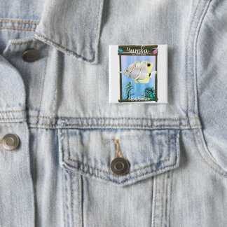 Yamba, New South Wales, Australia 2 Inch Square Button