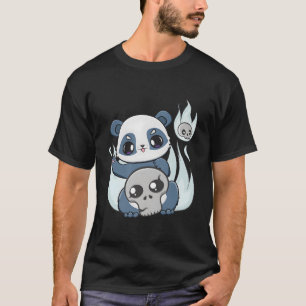 Yami Kawaii Panda With Horror Toy For Jfashion T-Shirt