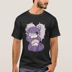 Yami Kawaii Red Panda Gamer Hera Otaku Anime Nugot T-Shirt
