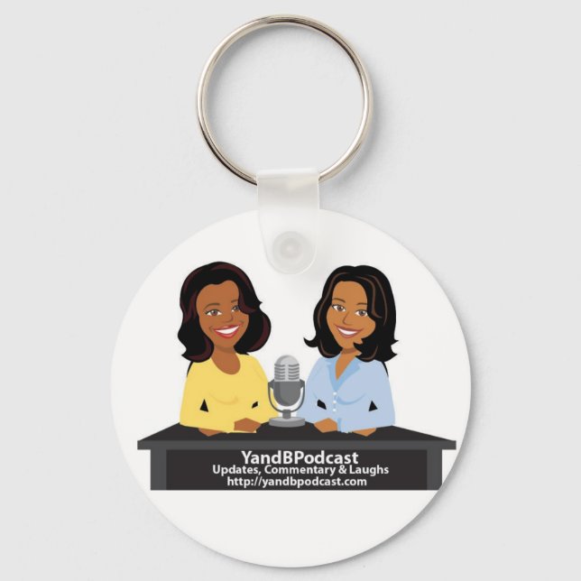 YandBPodcast Key Chain (Front)