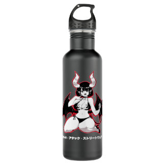 Yandere Succubus Kawaii Japanese Anime Pullover Ho 710 Ml Water Bottle