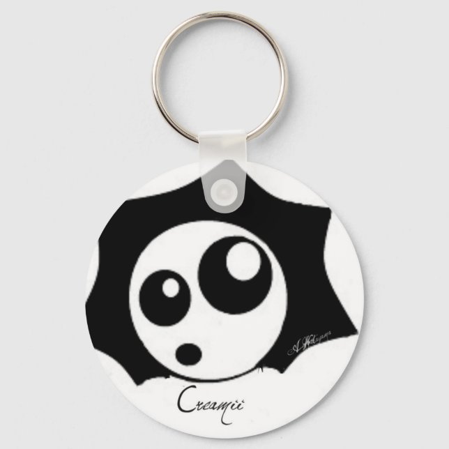 Yang on our Chain Keychain (Front)