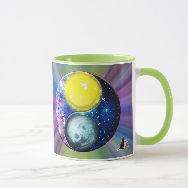 Yang-Yin / Sun-Moon Mug (Right)