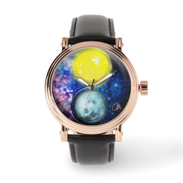 Yang-Yin / Sun-Moon Watch (Front)