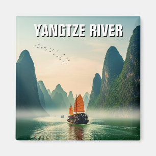 Yangtze River China Magnet