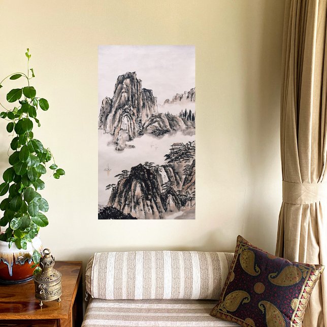 Yangtze River in Autumn  Canvas Print (Creator Uploaded)