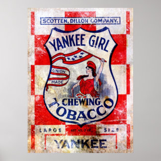 Yankee Girl Cheval Tabac Impression