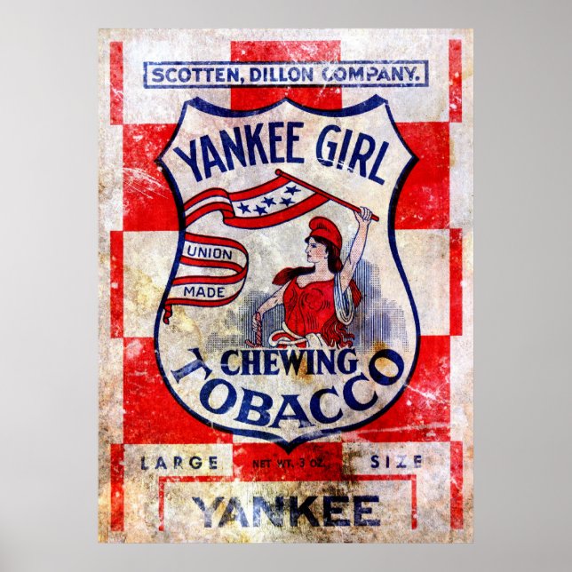 Yankee Girl Cheval Tabac Impression (Devant)