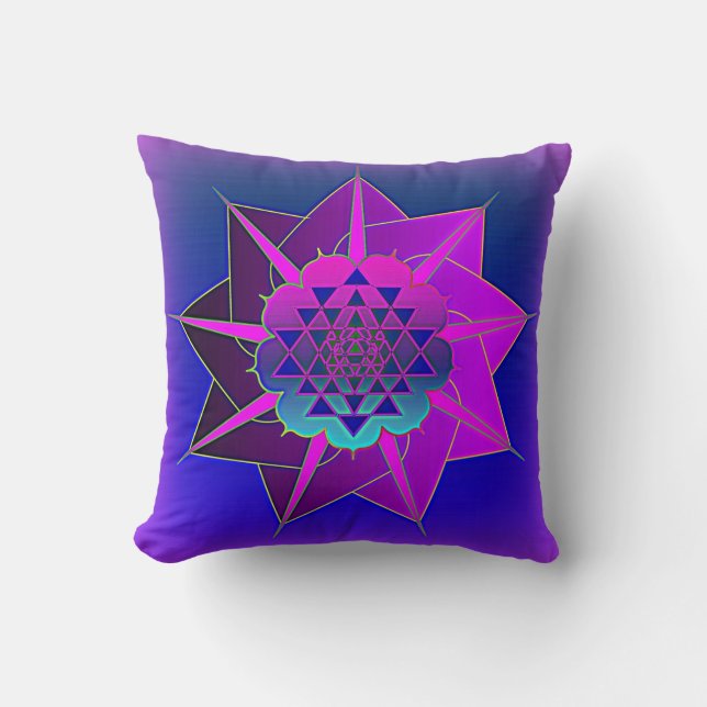 Yanta10 Throw Pillow (Front)