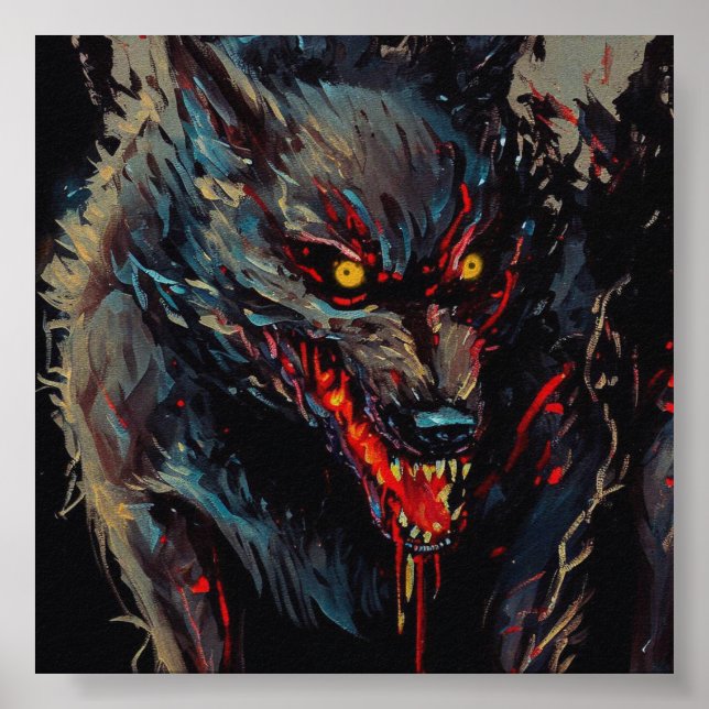 YAOGUAI | Impression papier mat (Devant)