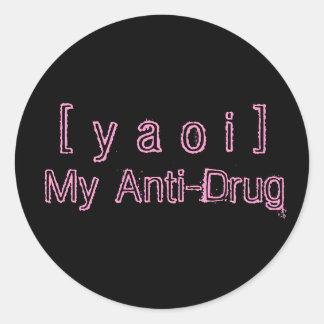 Yaoi Anti-Drug Sticker