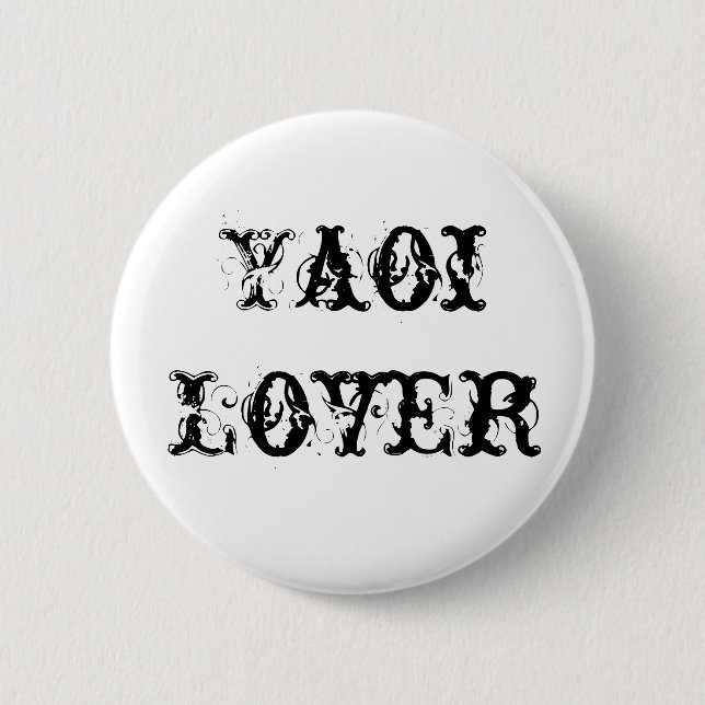 YaoiLover 2 Inch Round Button (Front)