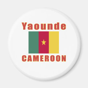 Yaounde Cameroon capital designs Magnet