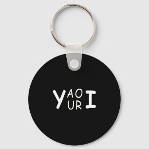 Yaouri you are funny wordplay meme minimalist  keychain