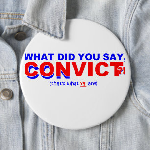 Yappy Clapback  6 Inch Round Button