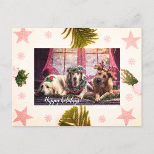 Yappy Holidays, Pet Holiday Card