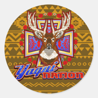 yaqui nation deer design yoeme autocollant