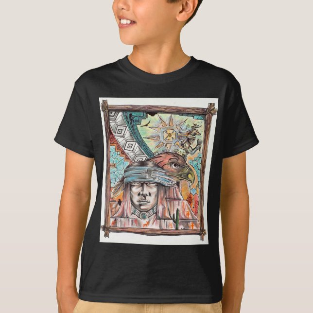 Yaqui Vision 2 (2) T-Shirt (Front)