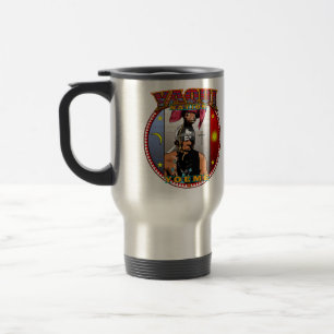 Yaqui Yoeme Deer Dancer design Travel Mug