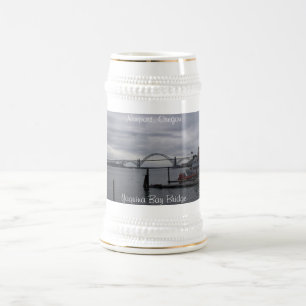 Yaquina Bay Bridge, Newport, Oregon Beer Stein