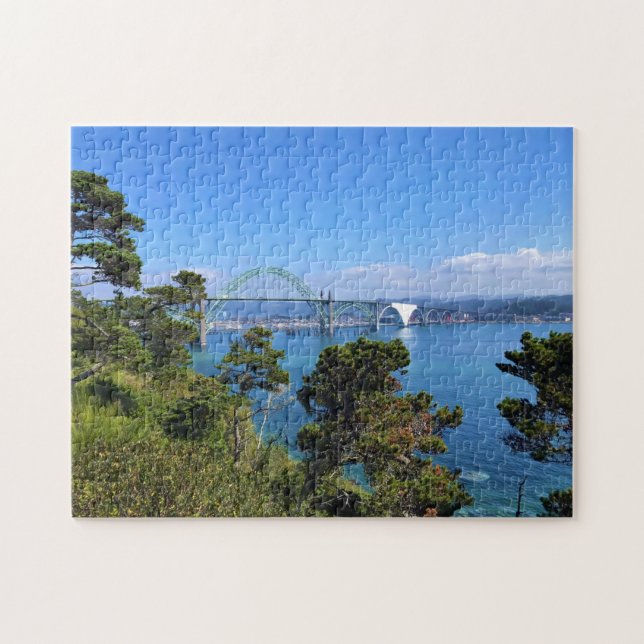 Yaquina Bay Bridge, Newport, Oregon Jigsaw Puzzle (Horizontal)