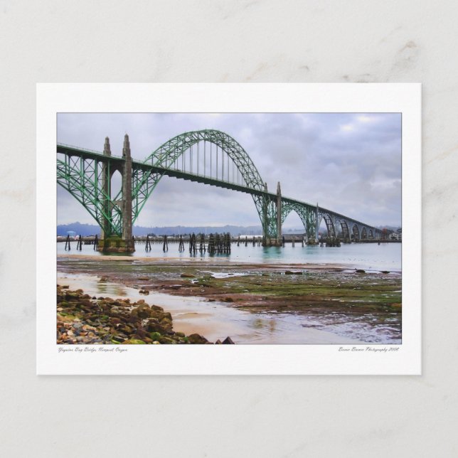 Yaquina Bay Bridge Postcard (Front)