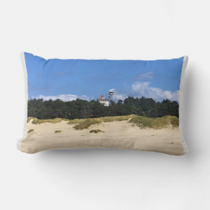 Yaquina Bay Lighthouse, Newport, Oregon Lumbar Pillow