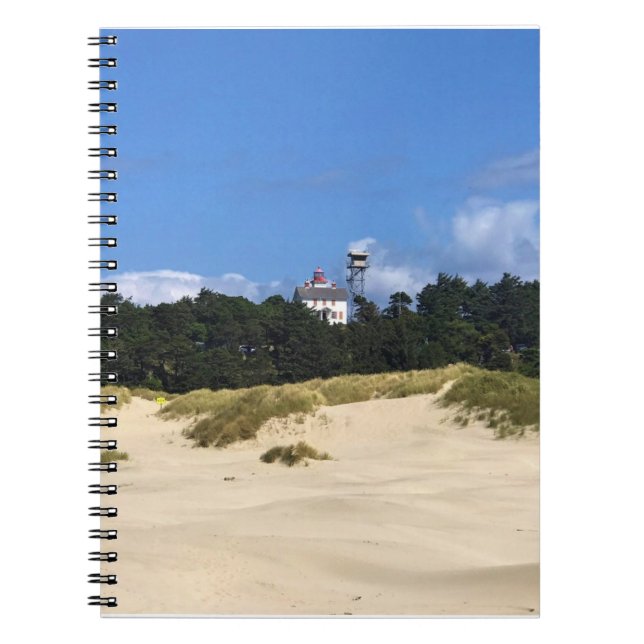 Yaquina Bay Lighthouse, Newport, Oregon Notebook (Front)