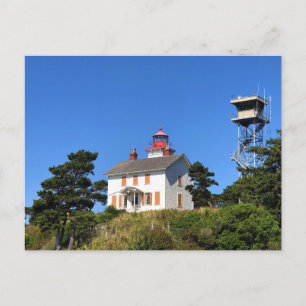 Yaquina Bay Lighthouse, Newport, Oregon Postcard