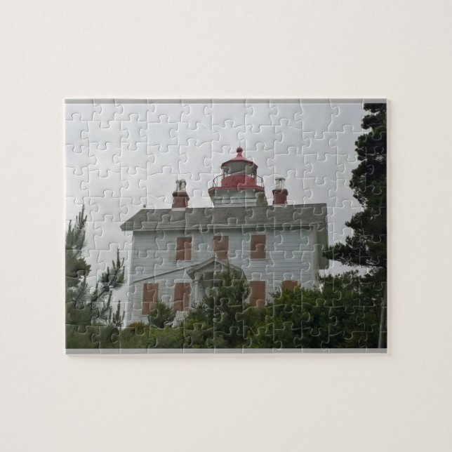 Yaquina Bay Lighthouse, OR Jigsaw Puzzle (Horizontal)