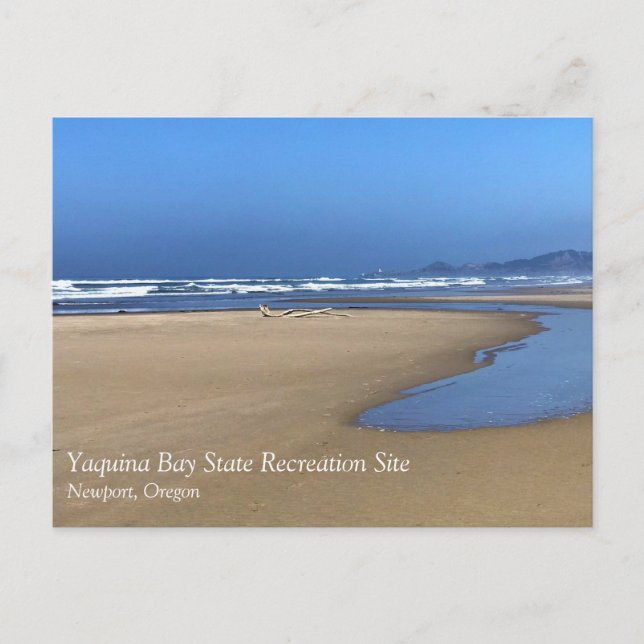 Yaquina Bay State Recreation Site, Newport, Oregon Postcard (Front)