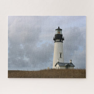 Yaquina Head Lighthouse in Newport Oregon Jigsaw Puzzle