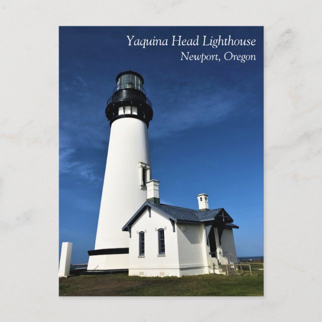 Yaquina Head Lighthouse, Newport, Oregon Postcard (Front)