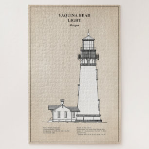 Yaquina Head Lighthouse - Oregon - SBD Jigsaw Puzzle