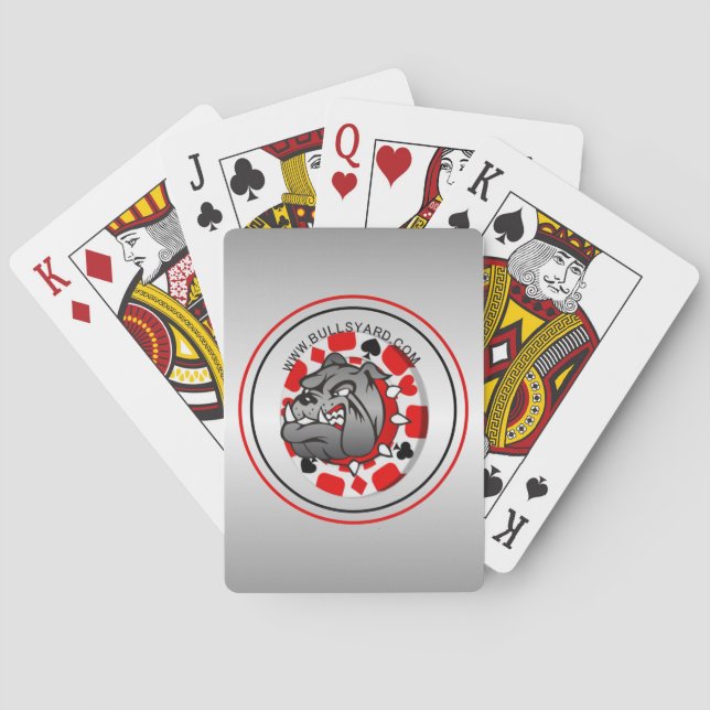 Yard Bull Dog Playing Cards (Back)