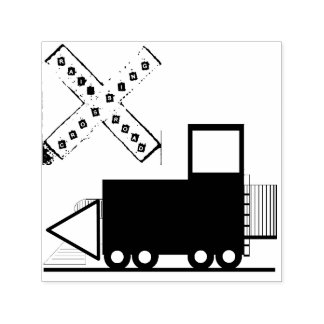 Yard diesel self-inking stamp
