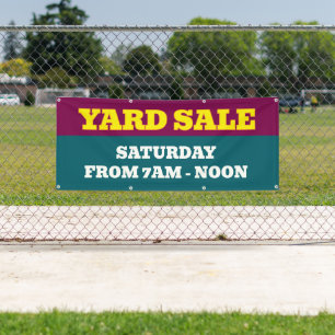 Yard Sale Custom Banner