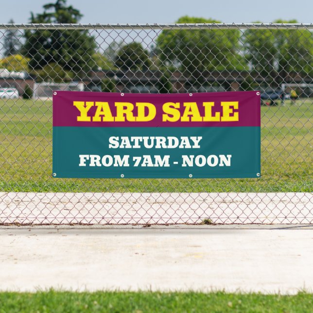 Yard Sale Custom Banner (Insitu)