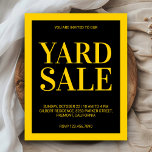 Yard Sale Flyer<br><div class="desc">Promotional Yard Sale Flyer. Customize it with your own text and spread the word.</div>