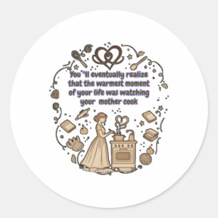 Yard Sign Classic Round Sticker