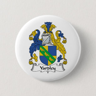 Yardley Family Crest 2 Inch Round Button