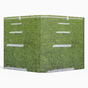 Yardlines on Football Field Binder