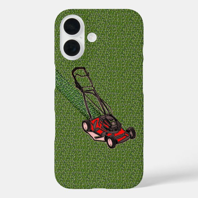 Yardwork Summer Lawn Mower Case-Mate iPhone Case (Back)