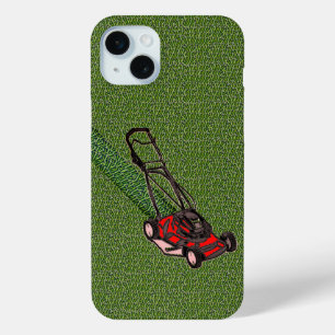 Yardwork Summer Lawn Mower iPhone 15 Mini Case