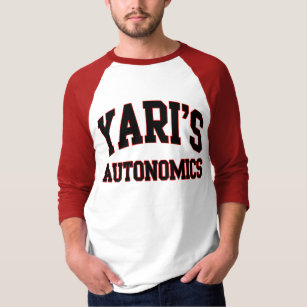 Yari's Autonomics softball team t shirt