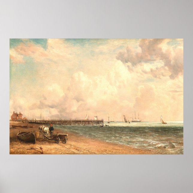Yarmouth Jetty - John Constable Fine Art Poster (Front)