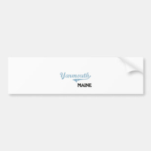 Yarmouth Maine City Classic Bumper Sticker