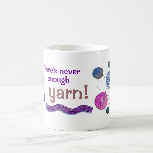 Yarn Addict Magic Mug (Center)