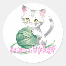 Yarn ah play sticker