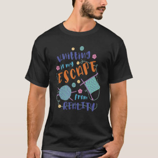 Yarn And Needle Counting And More T-Shirt